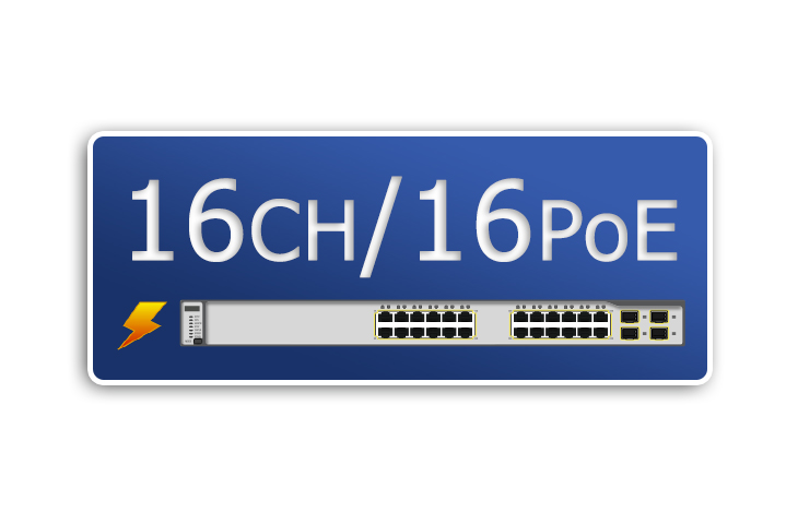 16CH/16POE