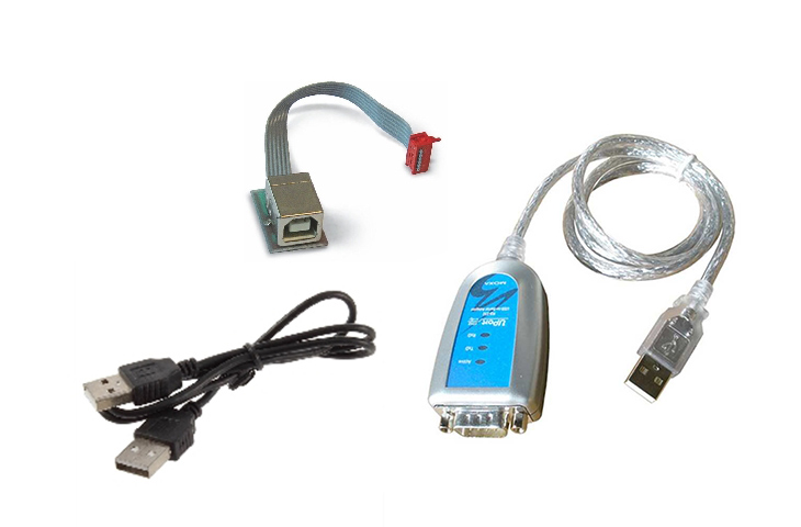 KABEL RS232, USB & OMVORMERS