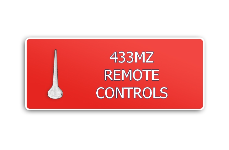 DRAADLOZE AFSTANDBEDIENINGEN 433MHZ