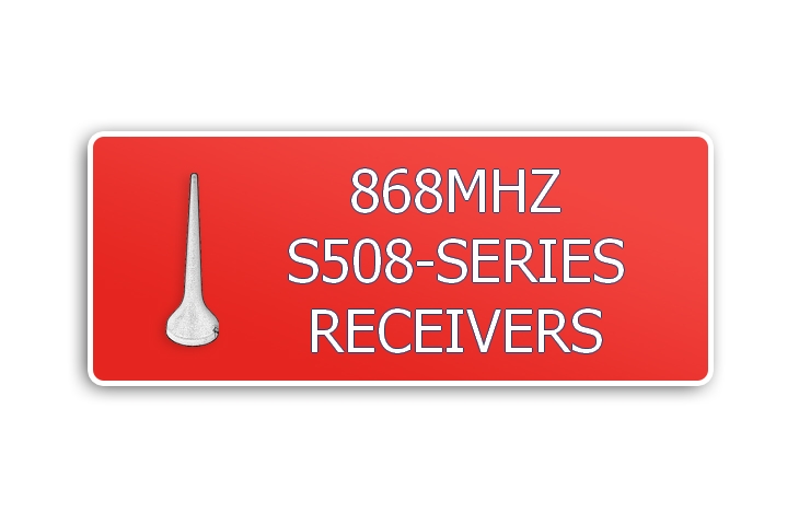 ONTVANGERS 868MHZ S508-SERIES